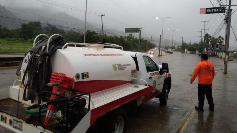 Gobernadora de Guerrero pide evitar la movilidad durante el paso de la tormenta “Flossie”