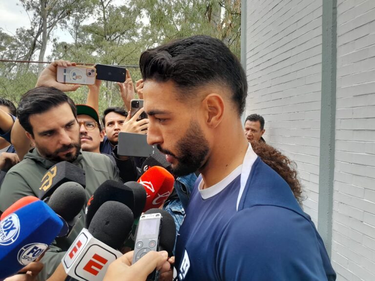 Nathan Silva, jugador de Pumas. Foto: Guillermo García/ACIR Deportes