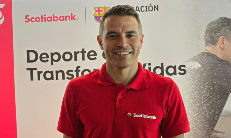 Javier Saviola, exfutbolista argentino. Foto: Arturo Sanguino/ACIR Deportes
