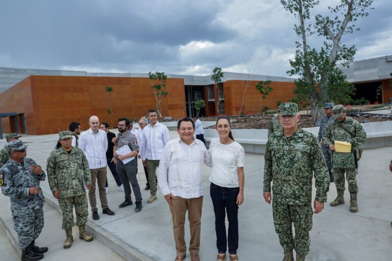 El Nuevo Hospital General “Agustin O’Horán” será el más grande del sureste; la presidenta Sheinbaum y el gobernador de Yucatán, Joaquín Díaz supervisan las obras