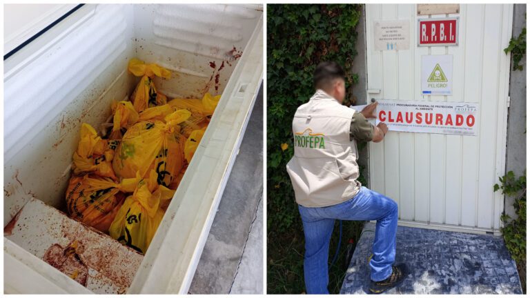 Cierran almacén de residuos peligrosos biológicos-infecciosos en hospital en Hidalgo