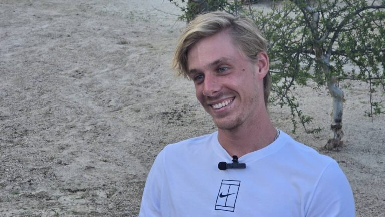 Denis Shapovalov y su fundación FOTO: ARTURO SANGUINO/ACIR DEPORTES