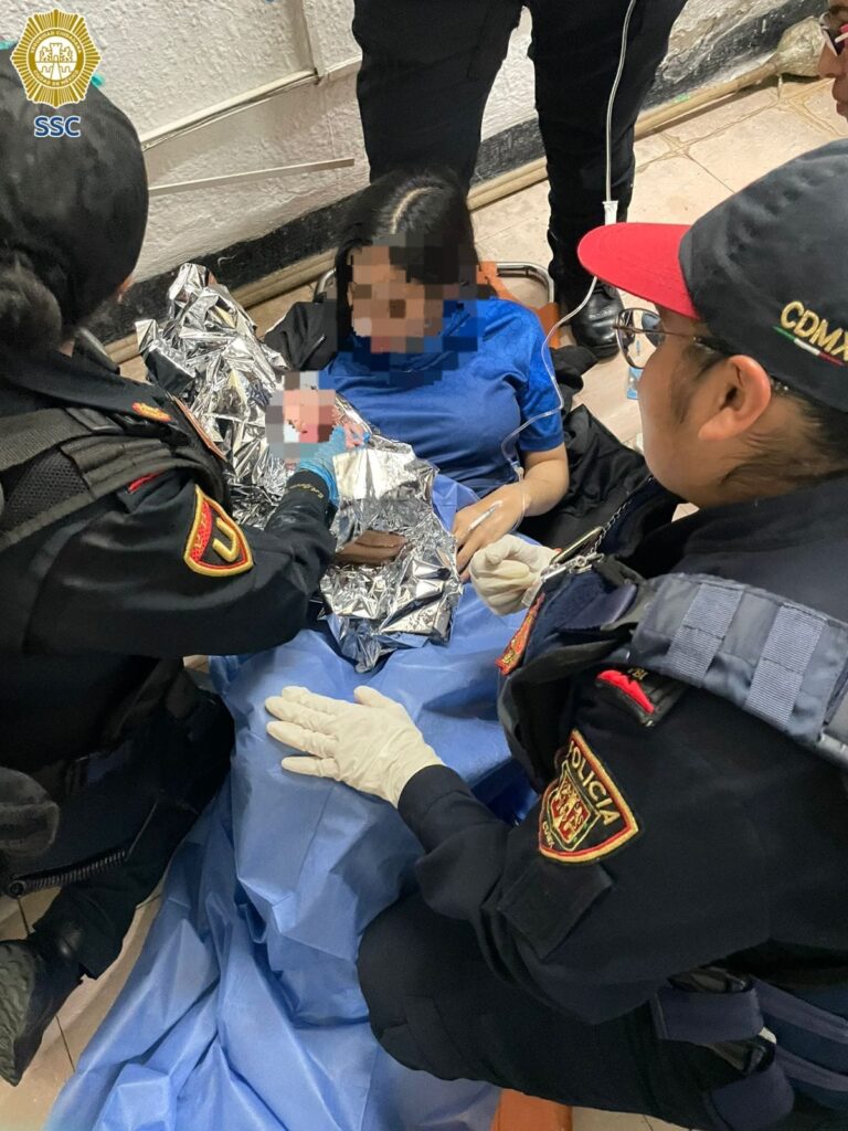 Nace bebé en la estación San Cosme de la Línea 2 del Metro