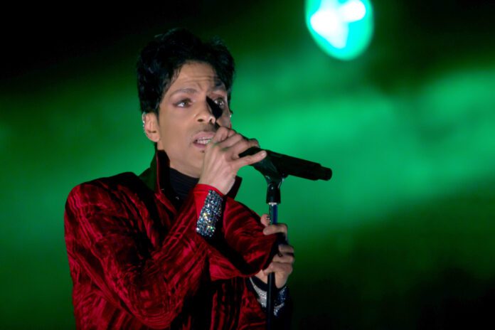 Prince Performs In Budapest