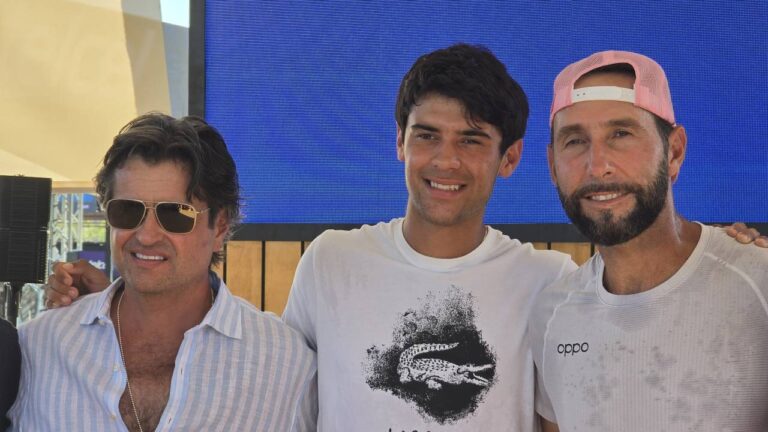 Santiago González y Rodrigo Pacheco en Los Cabos FOTO: ARTURO SANGUINO/ACIR DEPORTES