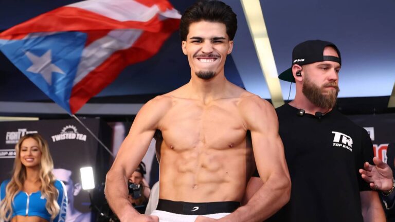Xander Zayas boxeador de Puerto Rico FOTO: Instagram: @toprank