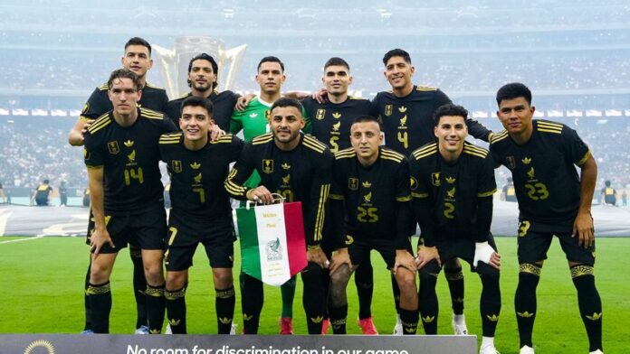 SELECCION MEXICANA CAMPEON COPA ORO FOTO: X: @miselecciomx