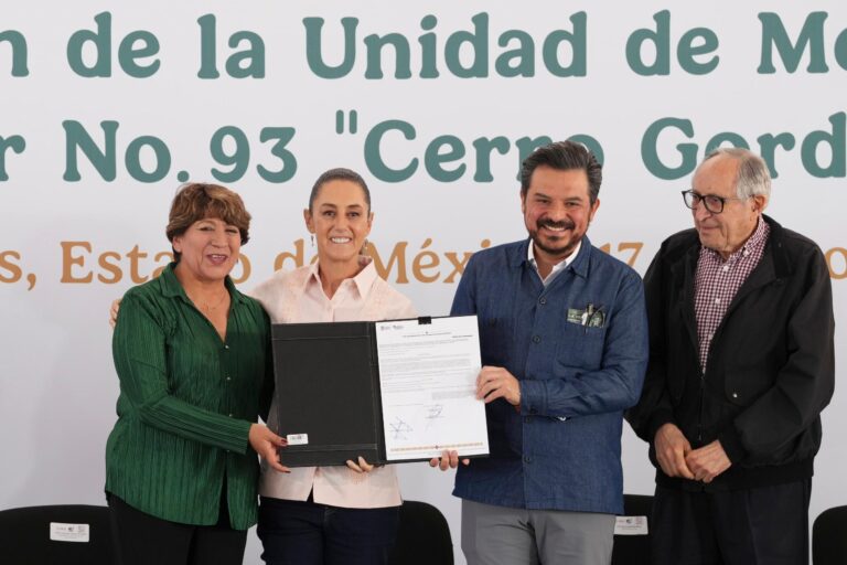 Inaugura la presidenta Sheinbaum la Unidad de Medicina Familiar No. 93 del IMSS en Ecatepec