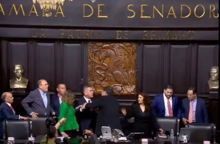 Pelea Noroña y Alito