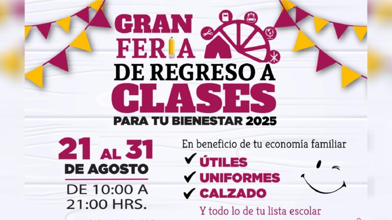 Tláhuac lanza Feria de Regreso a Clases con útiles, uniformes y precios accesibles