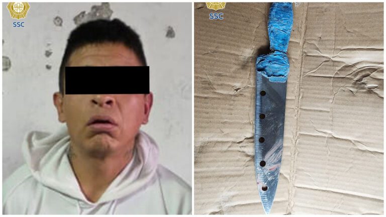 Joven muere apuñalada al resistirse a asalto en Miguel Hidalgo; el agresor fue detenido