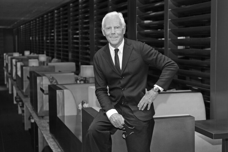 Giorgio Armani, una vida dedicada también al deporte
