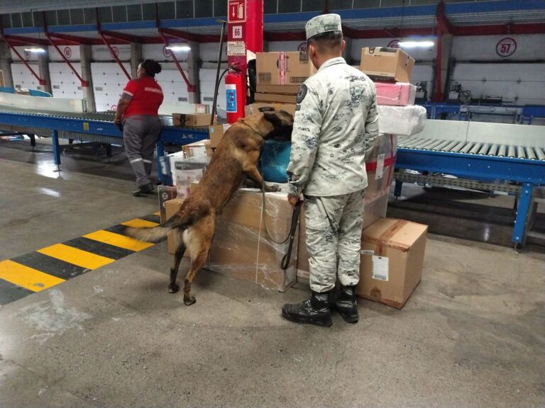 GN realiza vigilancia de proximidad en Aeropuerto de SLP