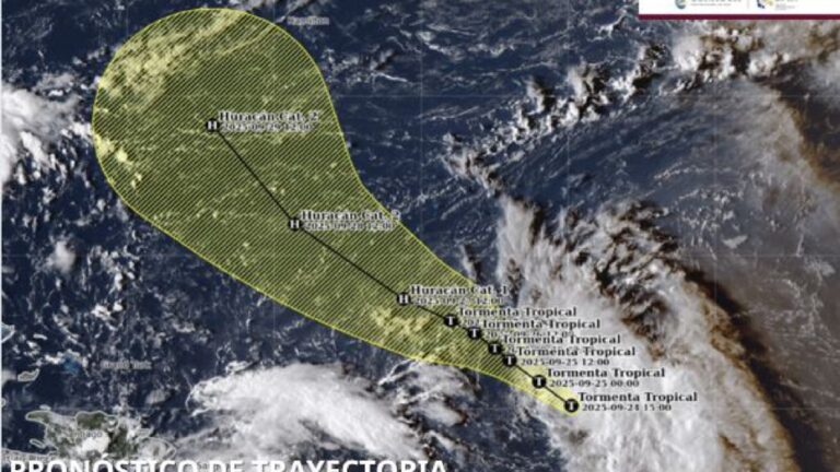 Surge la tormenta tropical “Humberto” en el Atlántico