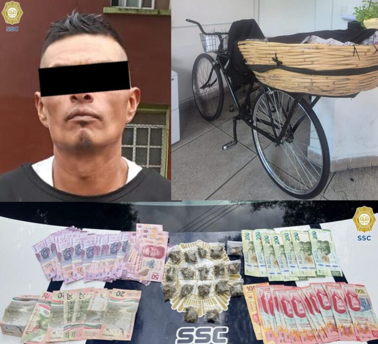 En la colonia Roma Norte detienen a panadero narcomenudista