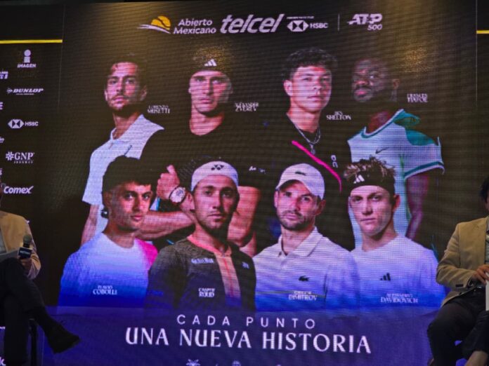 Presentación Abierto Mexicano de Tenis 2026