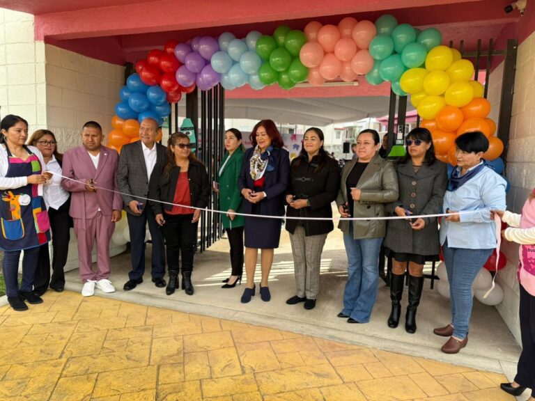 Se inaugura en Tecamac la Séptima Estancia Infantil