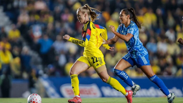 America y Tigres empatan en la Liga MX Femenil FOTO: X: @AmericaFemenil