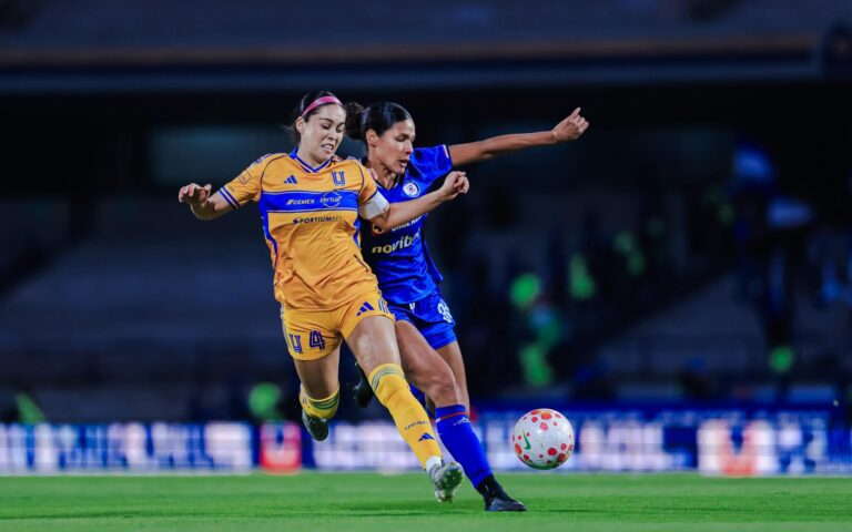 Cruz Azul empata a 1 vs Tigres en Semis de IDA Liga MX Femenil