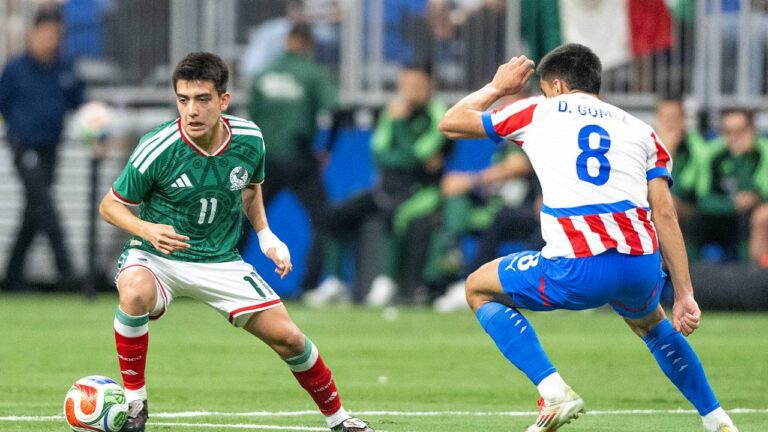 MEXICO PIERDE ANTE PARAGUAY FOTO: X: @miseleccionmx