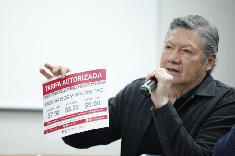 Minimiza el Gobierno capitalino la afectación que generará el aumento a la tarifa del transporte