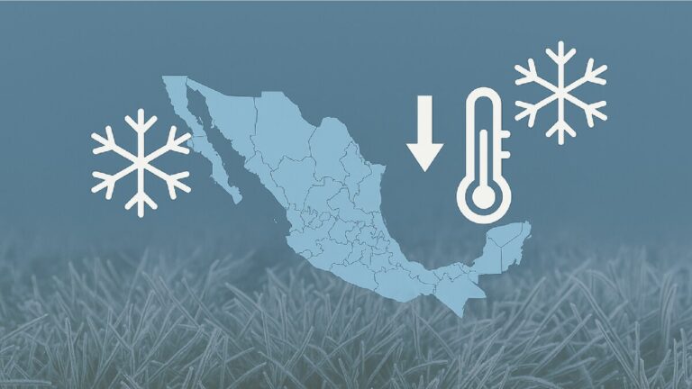 México enfrentará 13 frentes fríos en lo que resta del año: estos son sus efectos
