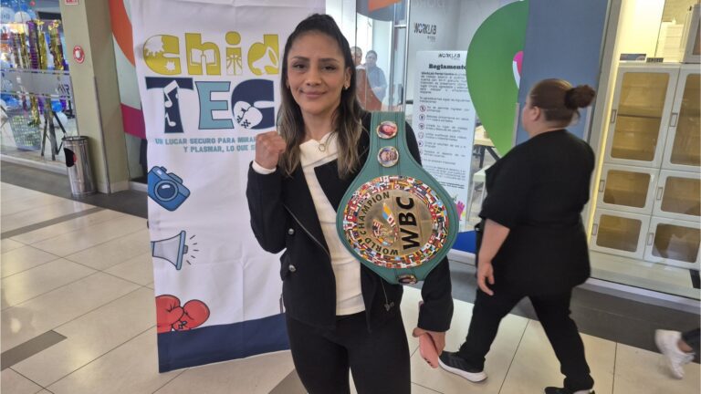 Lulú Juárez apoya mantener el boxeo femenil en 10 rounds de dos minutos