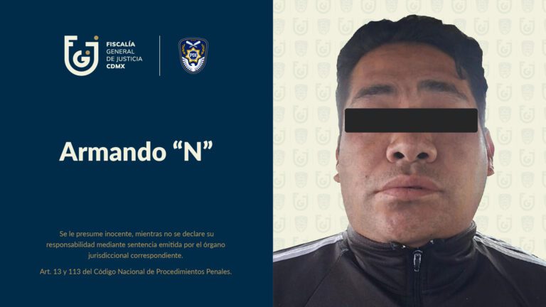 Fiscalía CDMX detiene a presunto feminicida en Milpa Alta; ya está en el Reclusorio Oriente