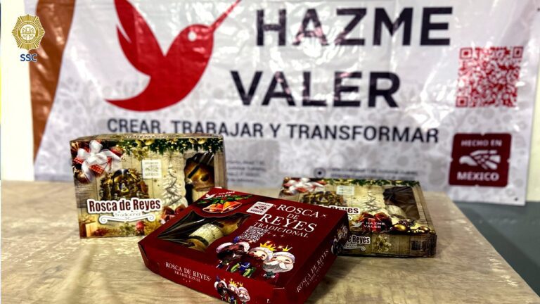 La marca Hazme Valer pone a la venta Roscas de Reyes elaboradas en penales capitalinos