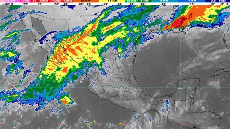 Clima al 04 de diciembre: Frente frío 18 afectará con lluvias y vientos fuertes en estas entidades