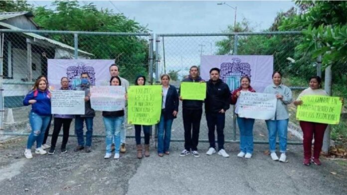 Sindicalizados de Conagua realizan paro en Tamaulipas