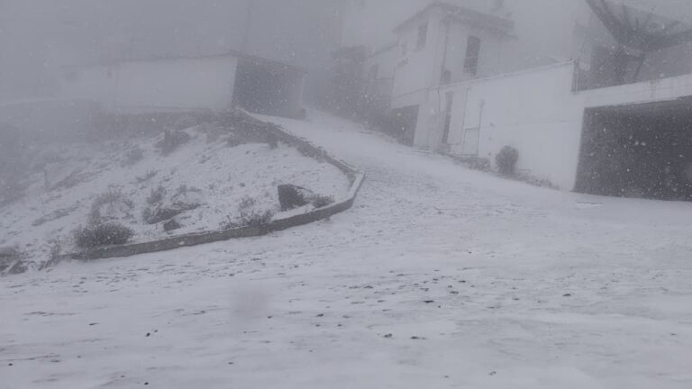 Conagua pide evitar ascensos al Cofre de Perote tras intensa nevada en Veracruz