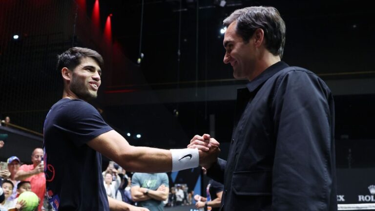 Roger Federer: “Me veo más como Alcaraz”