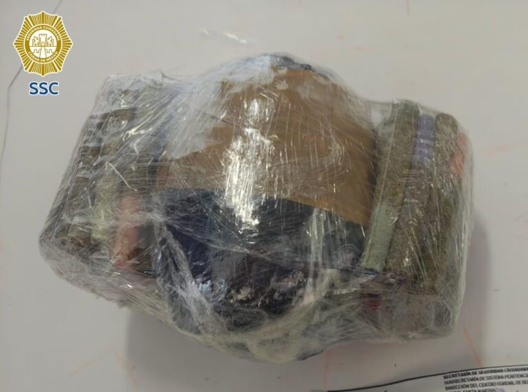 Detienen a una m user que intenta introducir mariguana al Penal Femenil de Santa Mratha