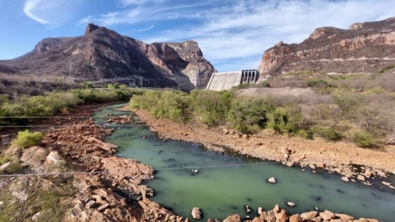 Sequía en Sinaloa reduce nivel de presas a 31% de su capacidad total