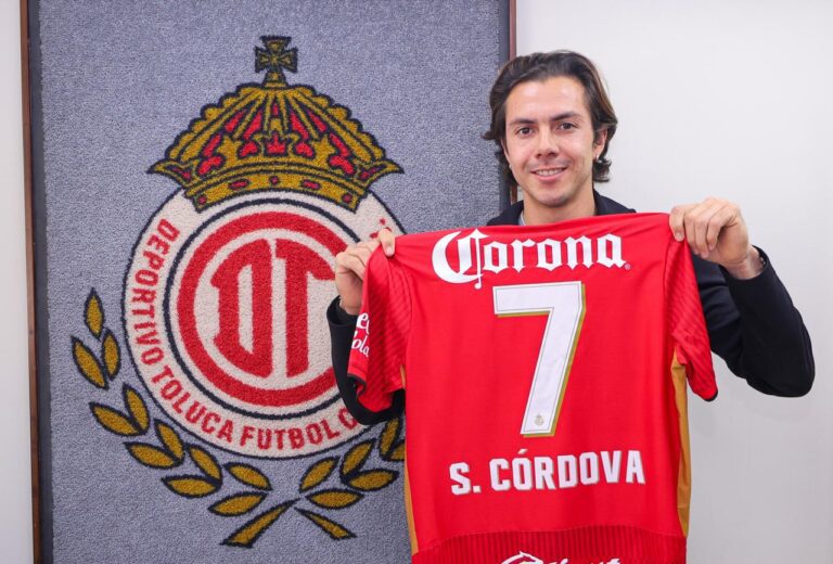 El mediocampista Sebastián Córdova ya es jugador del Toluca