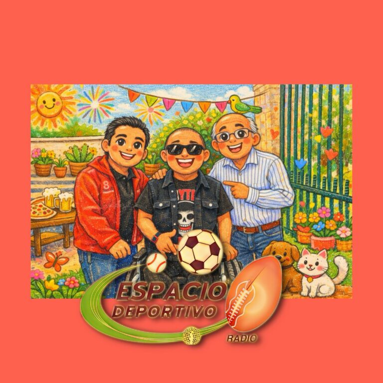 Comenzando la semana con el trio de dos y medio en Espacio Deportivo de la Tarde 16 de febrero 2026