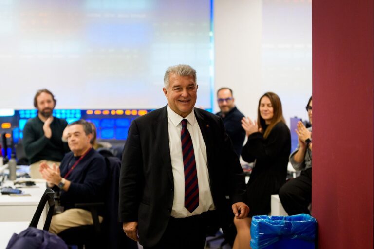 Laporta: “Estoy seguro de que ganaremos LaLiga; contra todo y contra todos”