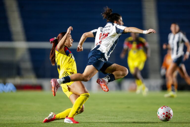 Liga MX Femenil; América y Monterrey empatan y Rayadas siguen líderes