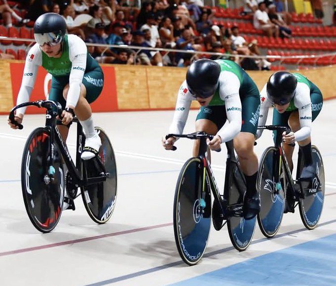 México gana oro en velocidad y Colombia Trinidad y Tobago suben al podio del Panamericano