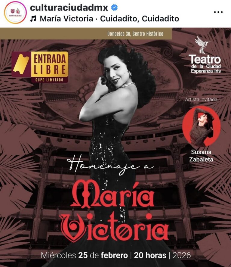 María Victoria celebrará 103 años con un homenaje
