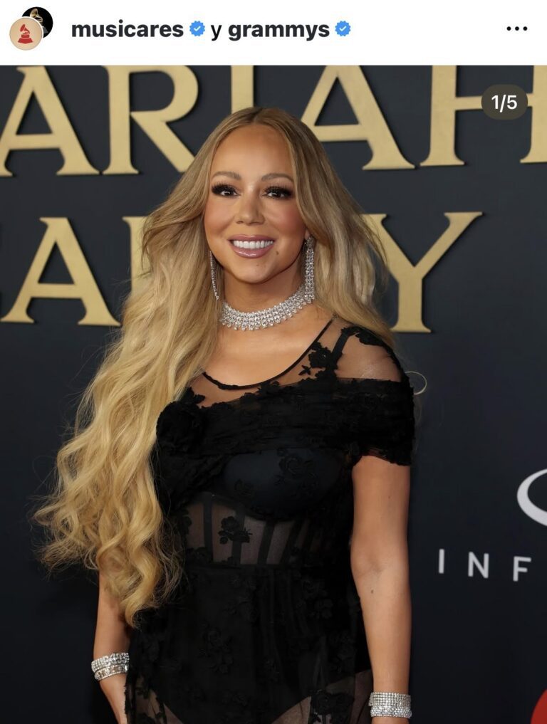 Mariah Carey recibe galardón como Persona del Año