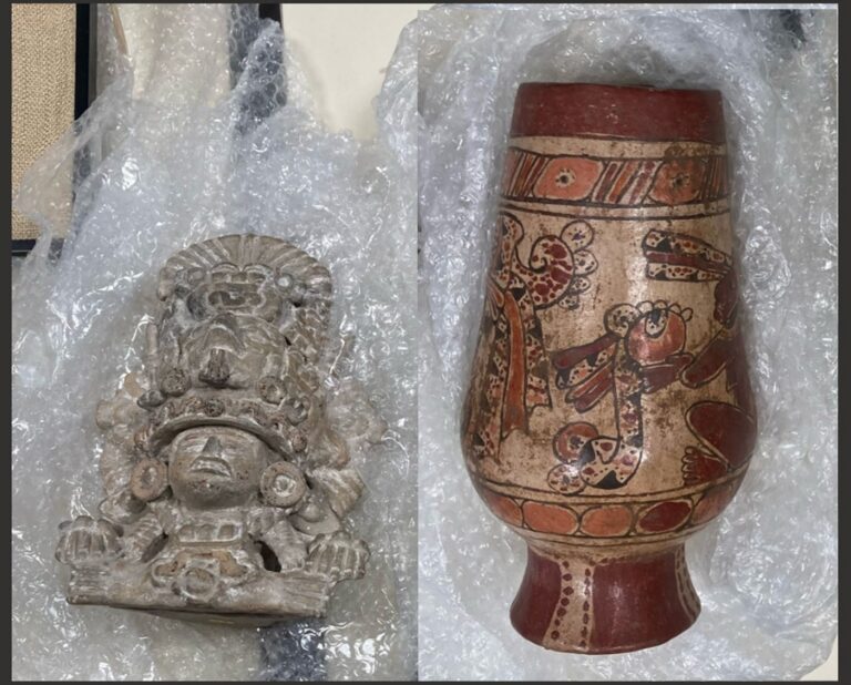 Realiza Portugal la primera repatriación de bienes arqueológicos a México