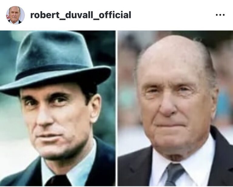Murió una leyenda de Hollywood: Robert Duvall