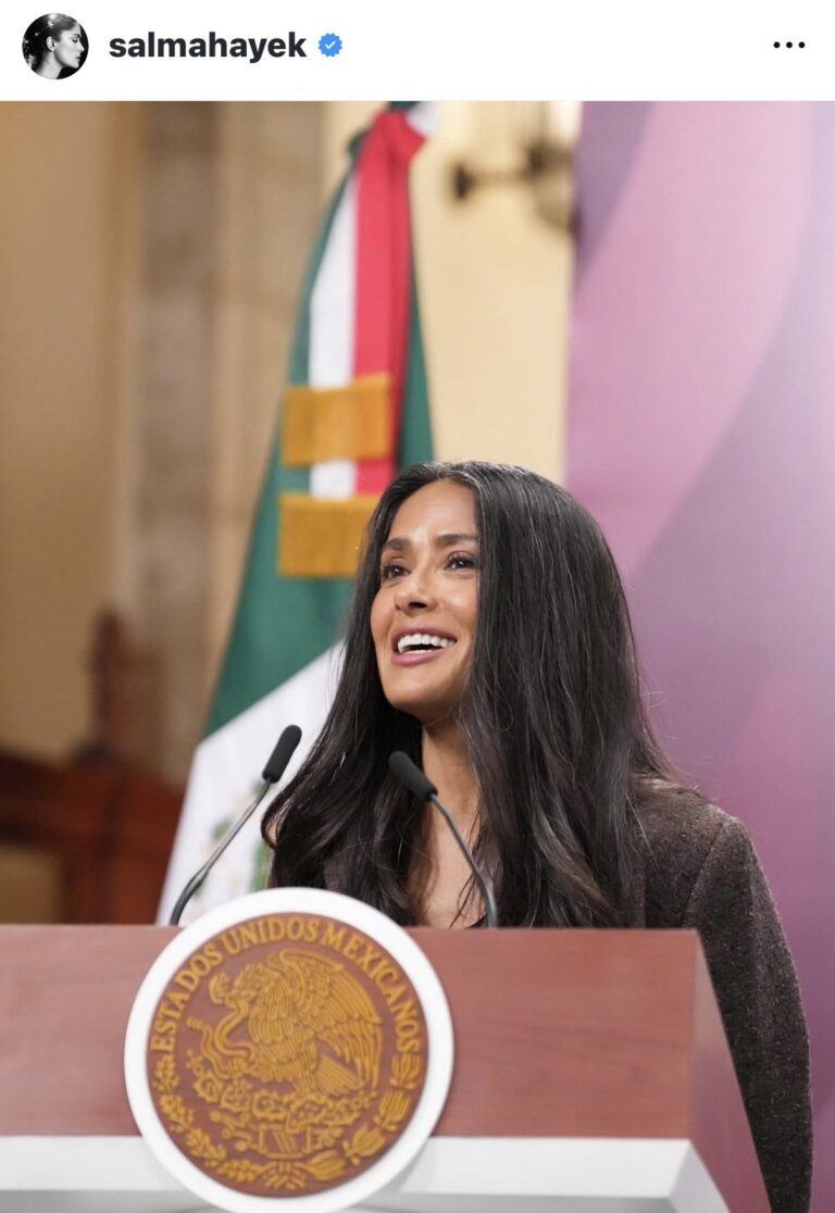 Salma Hayel se muestra optimista con el cine mexicano