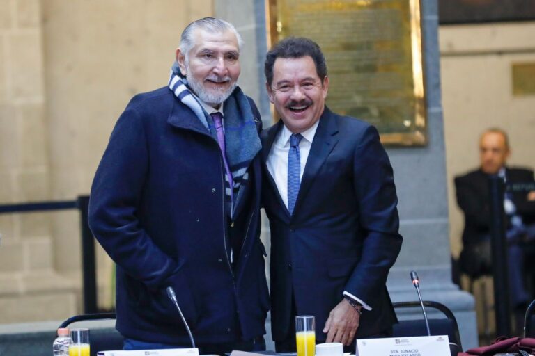 Deja Adán Augusto López la coordinación de la bancada de Morena en el Senado