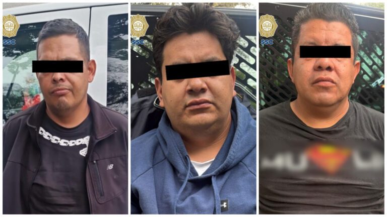 Detienen a tres narcomenudistas en Tláhuac; podrían estar ligados a un doble homicidio en Iztacalco