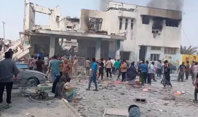 Ataque contra escuela iraní deja más de 150 muertos; Israel lo desconoce