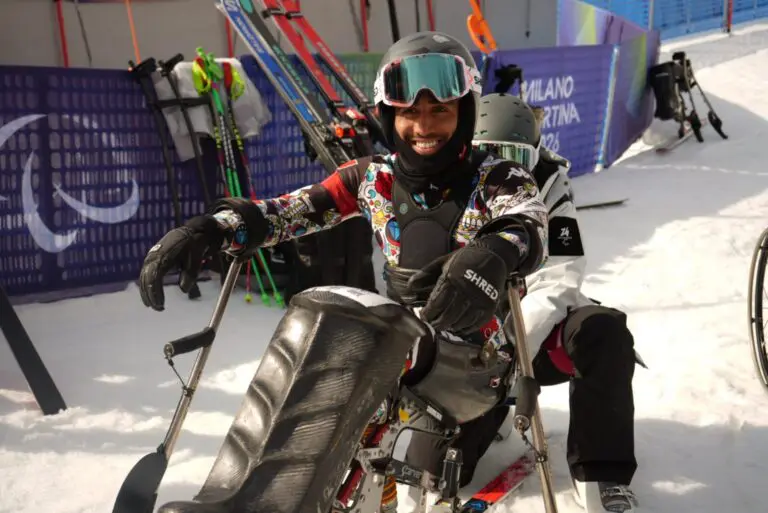 Arly Velásquez termina 15° en la prueba Super-G en los Juegos Paralímpicos de Invierno