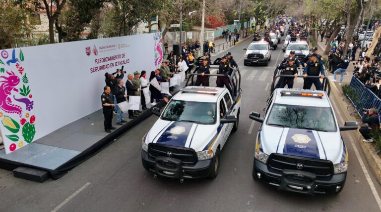 Refuerzan con operativo seguridad en Iztacalco